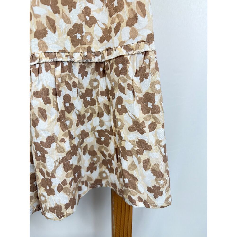 Japna Multicolored Ruffle Skirt Size LARGE Flowy Boho Summer Skirt - Picture 2 of 7